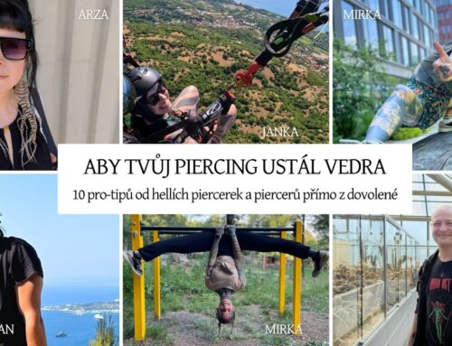 Péče o piercing v létě: 10 tipů z Hellu, aby tvůj piercing ustál vedra
